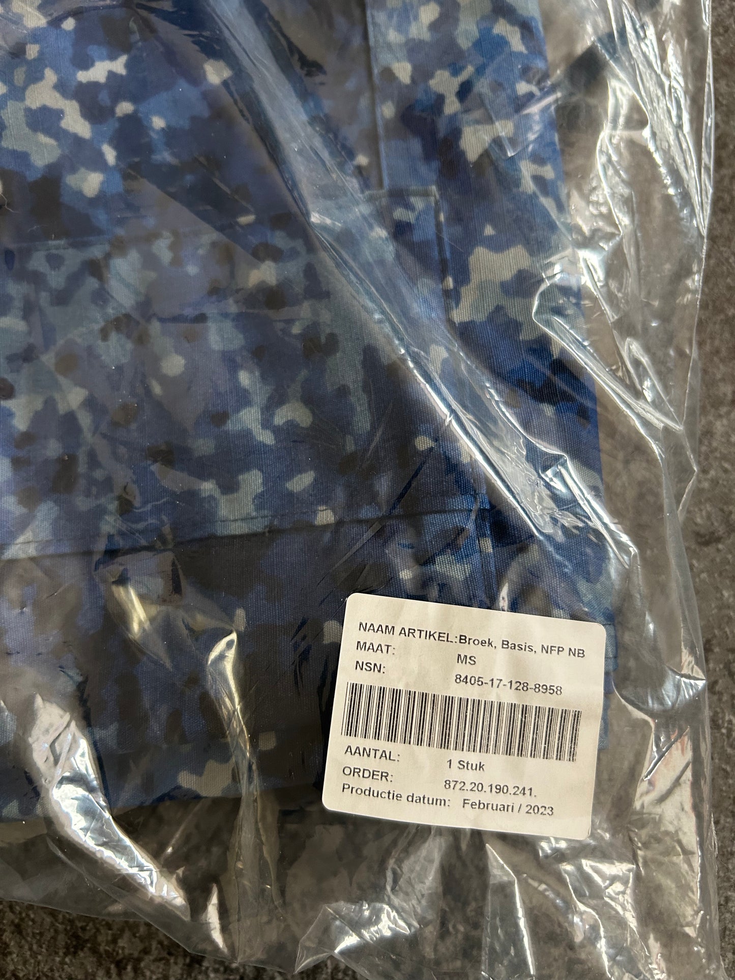 Dutch NFP Navy Pants