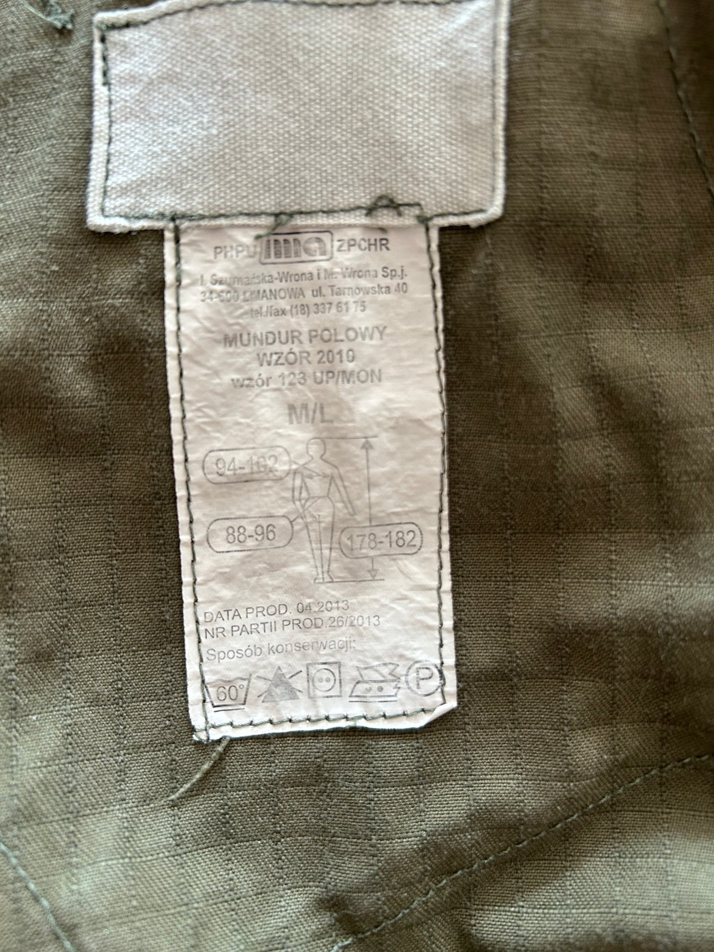 Polish WZ93 Pantera Jacket - Summer edition