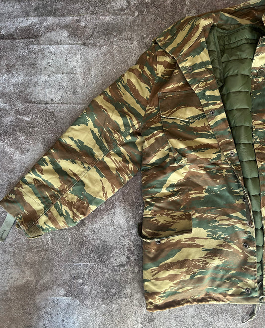 Greek Lizard Parka with Liner + Bonus Cat Pic