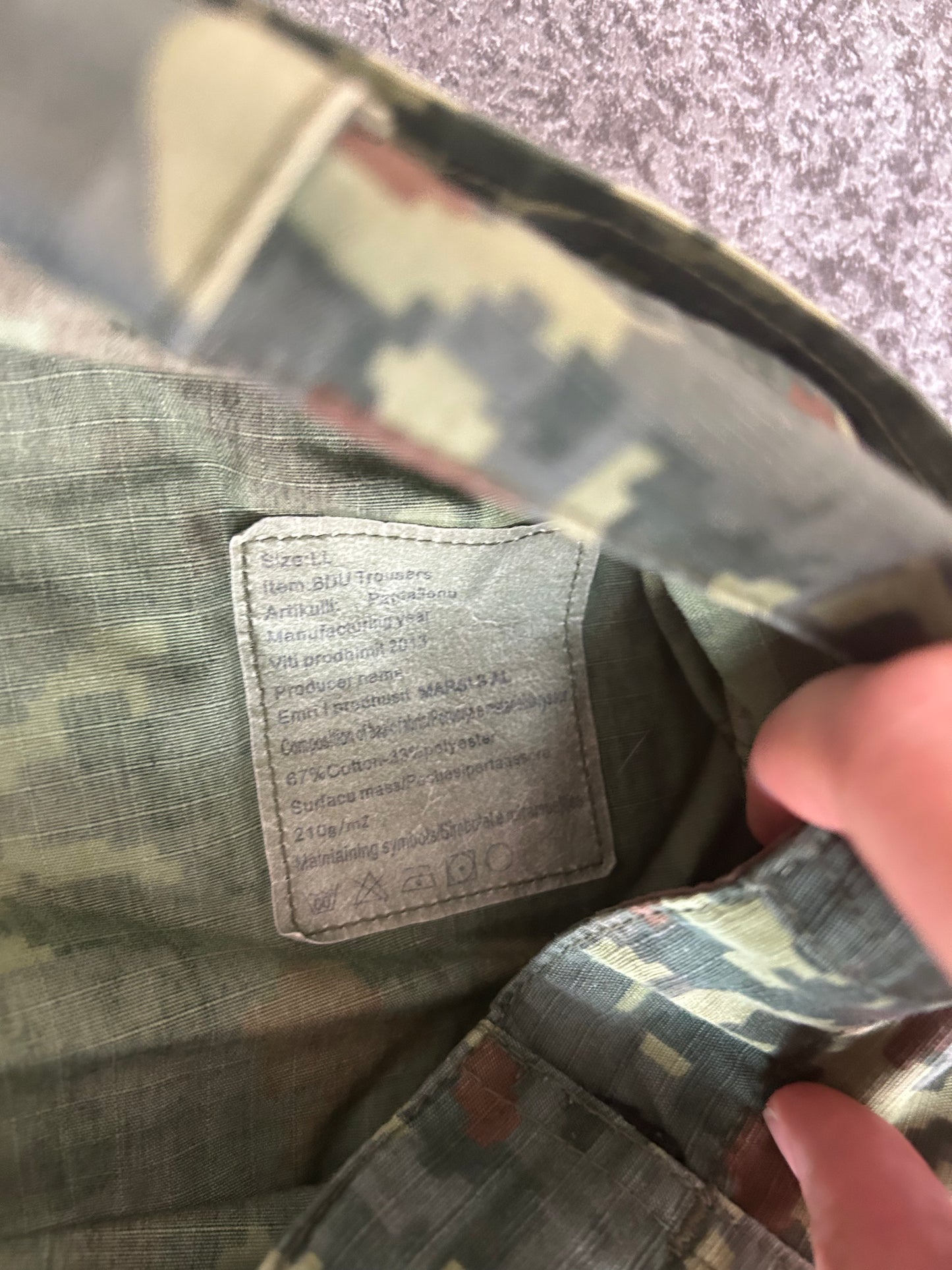Albanian Flecktarn Pants