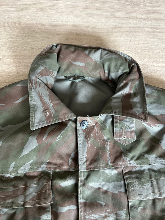 Yugoslav Green Tigerstripe Smock with Hood - JNA Version