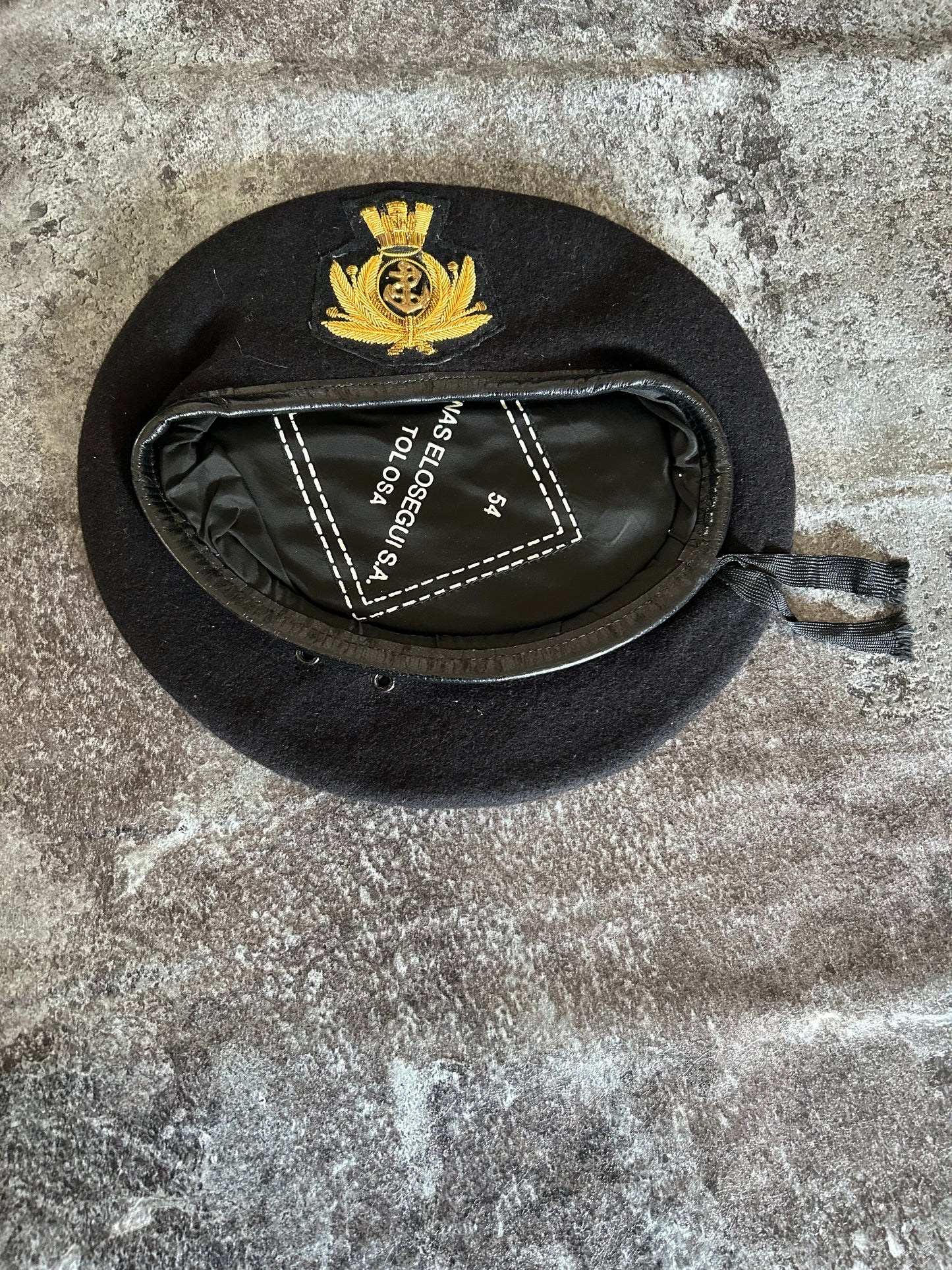 Italian San Marco Helmet and Beret