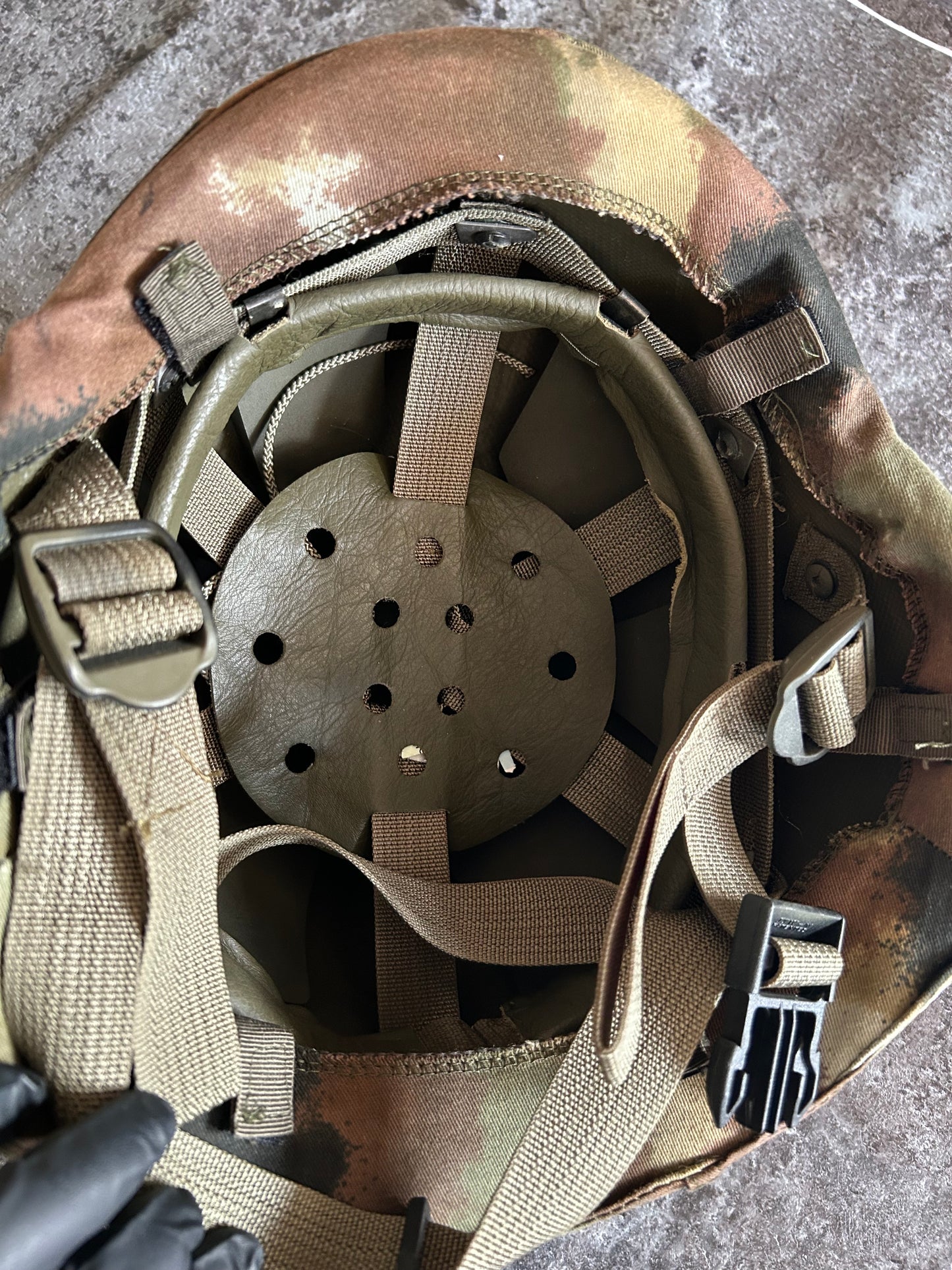 Italian San Marco Helmet and Beret