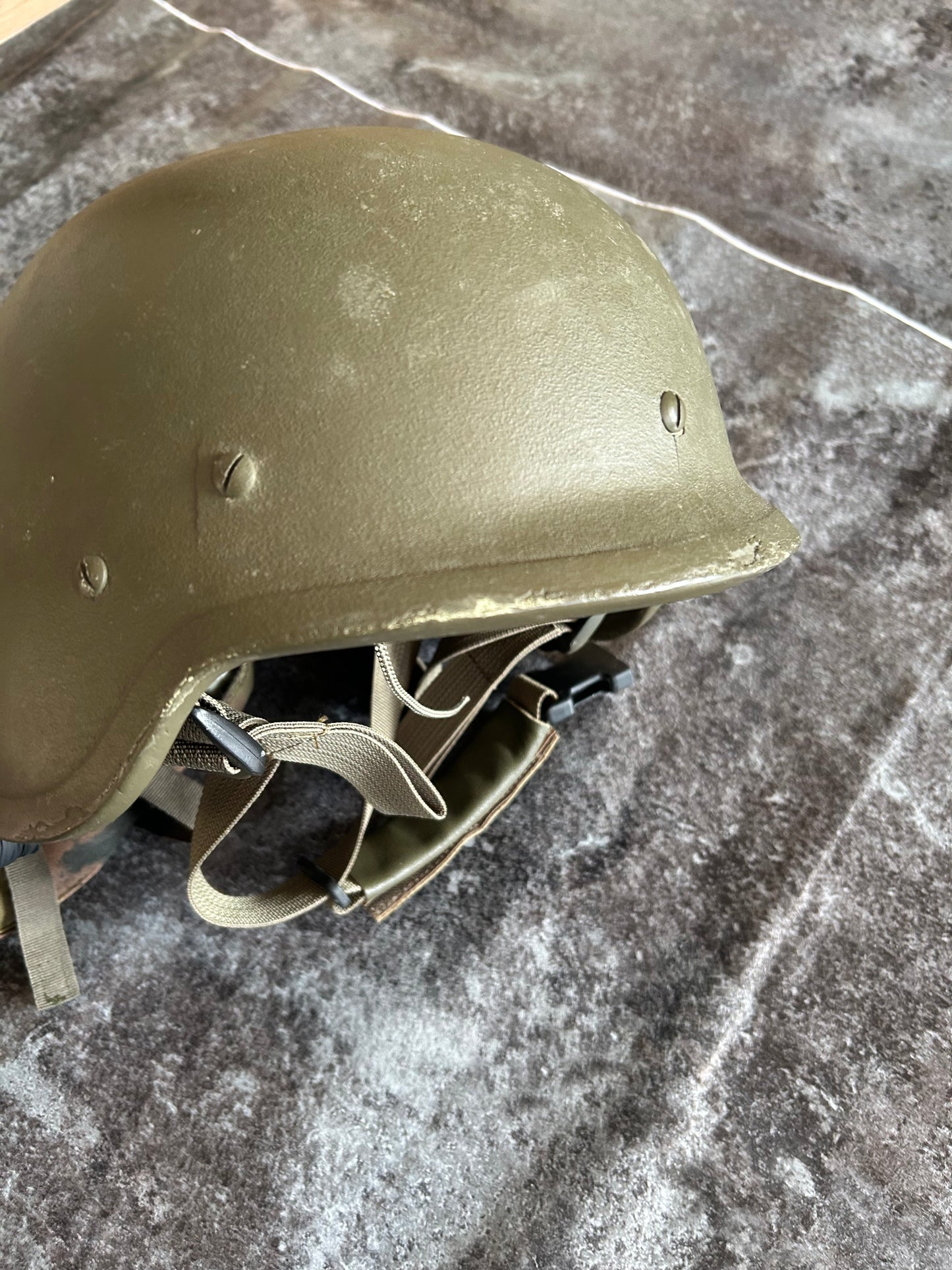 Italian San Marco Helmet and Beret