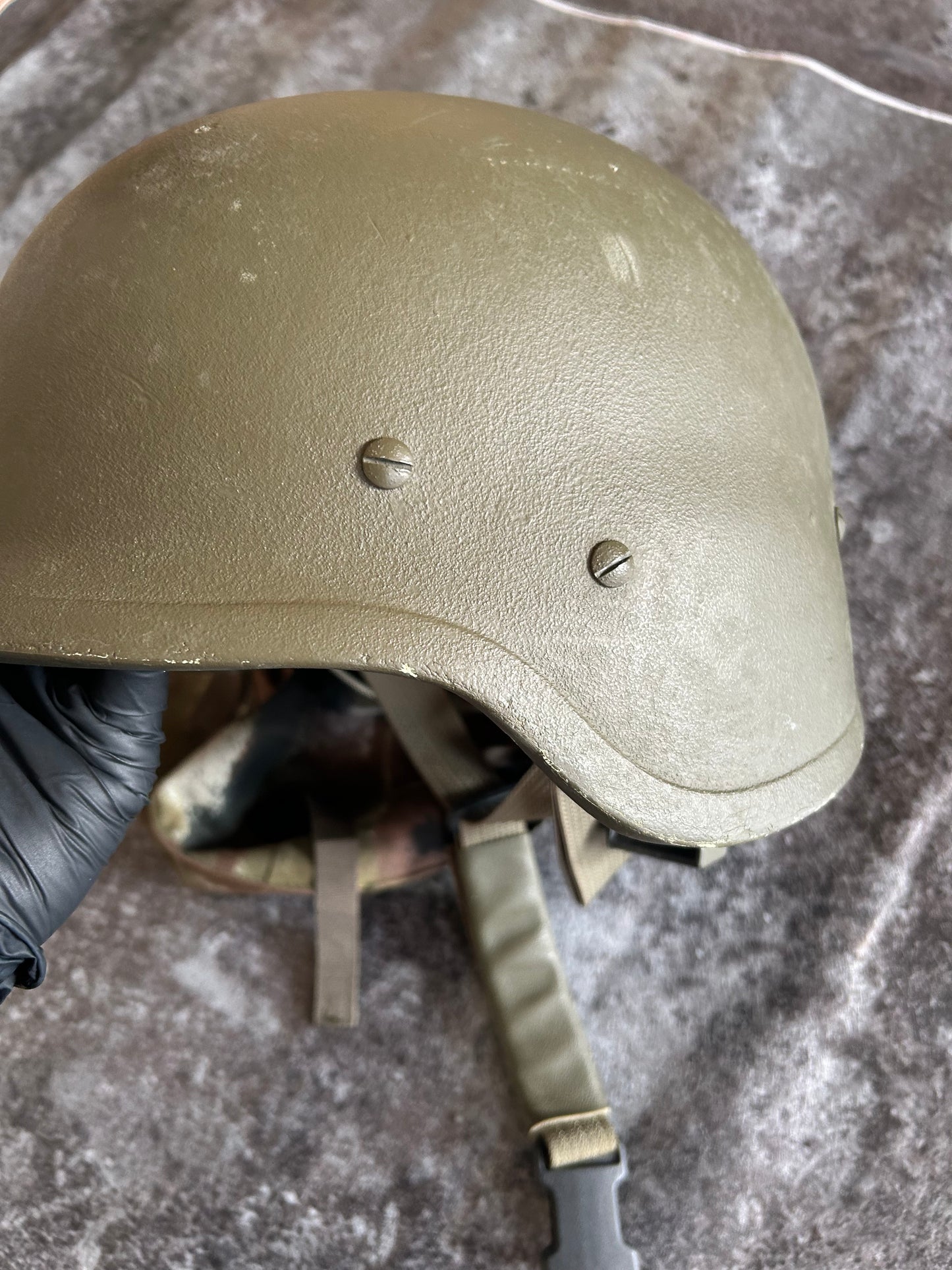 Italian San Marco Helmet and Beret
