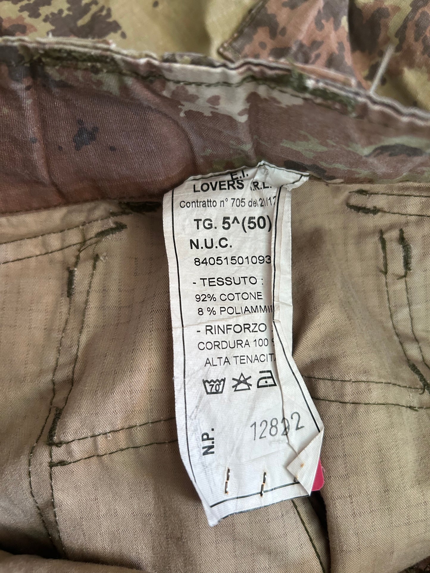 Italian Vegatato Pants