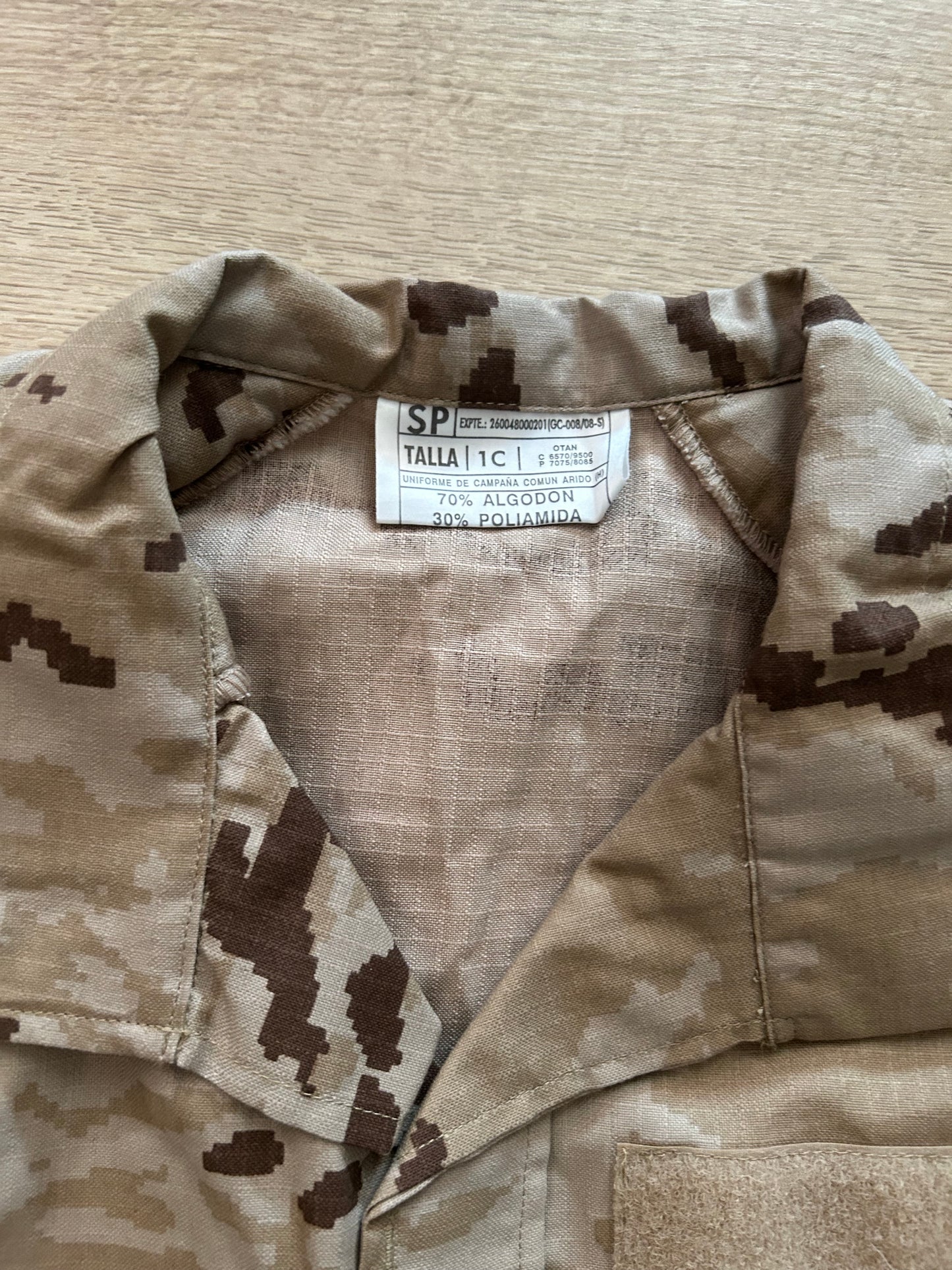 Spanish M09 Desert Shirt