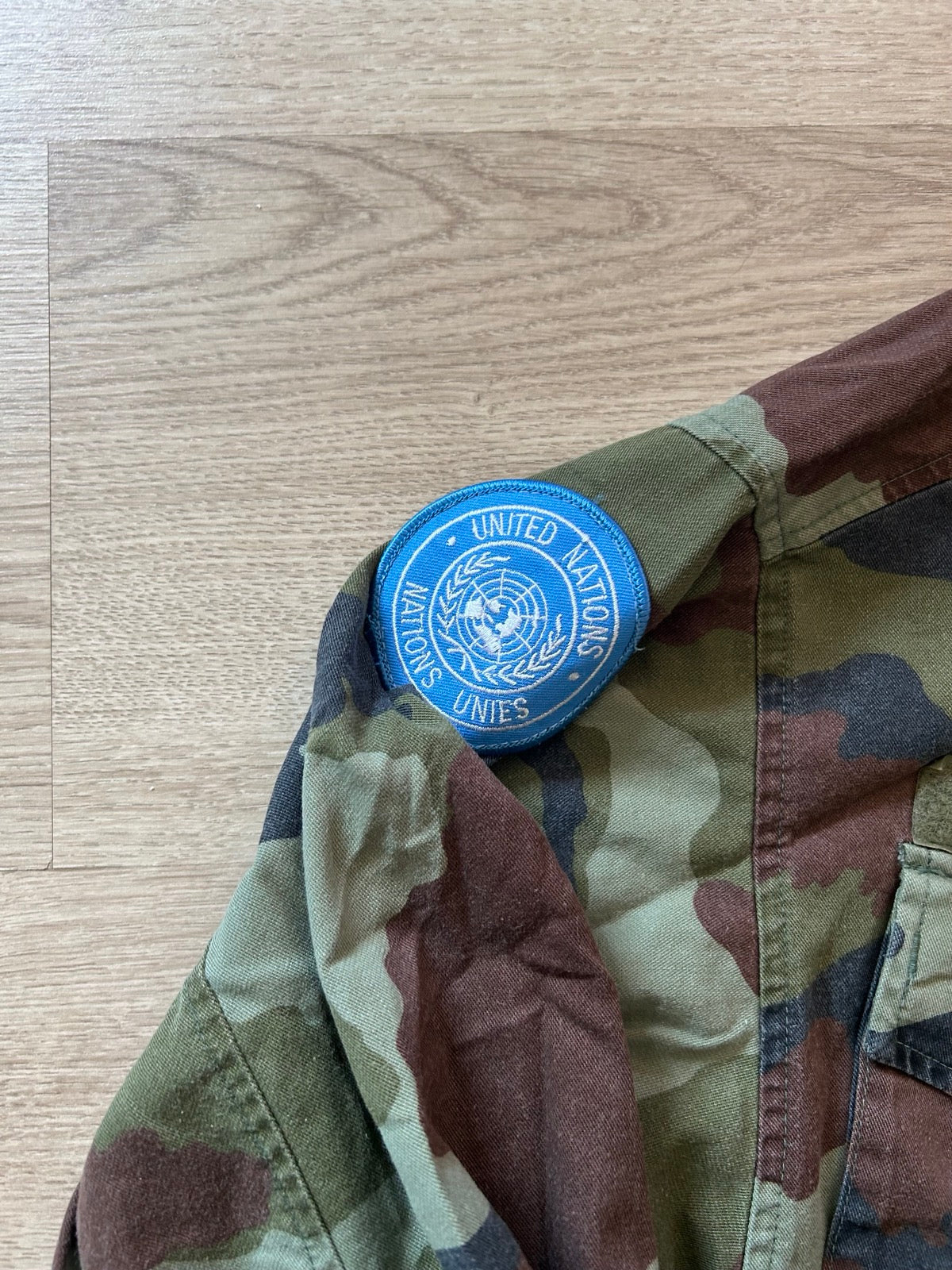 Irish DPM Shirt with UN patch