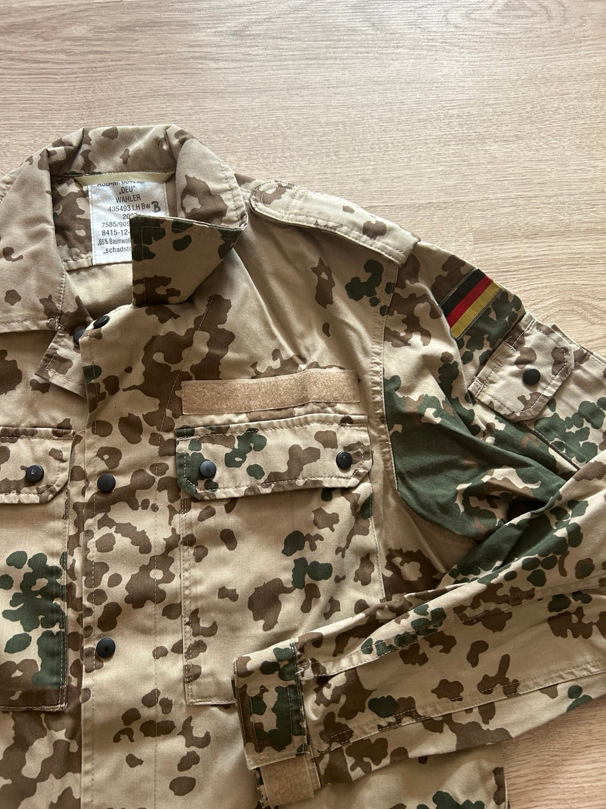 German Desert Flecktarn Shirt