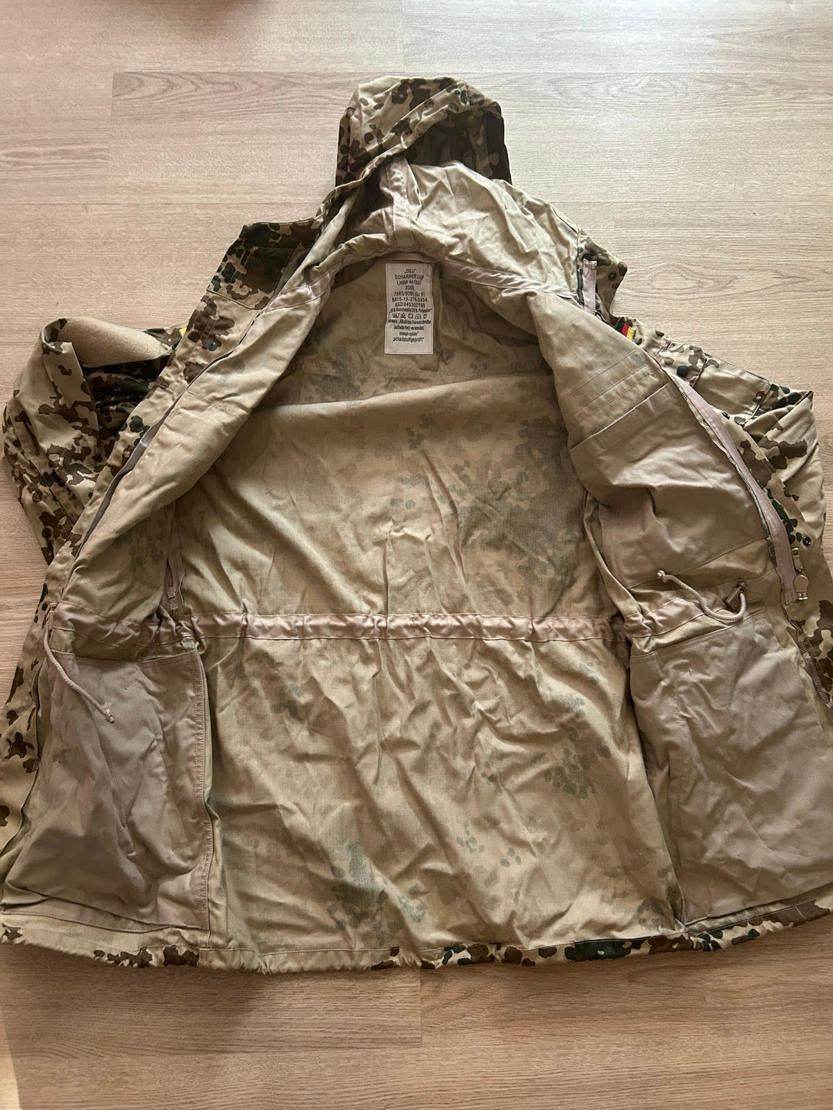 German Desert Flecktarn Jacket