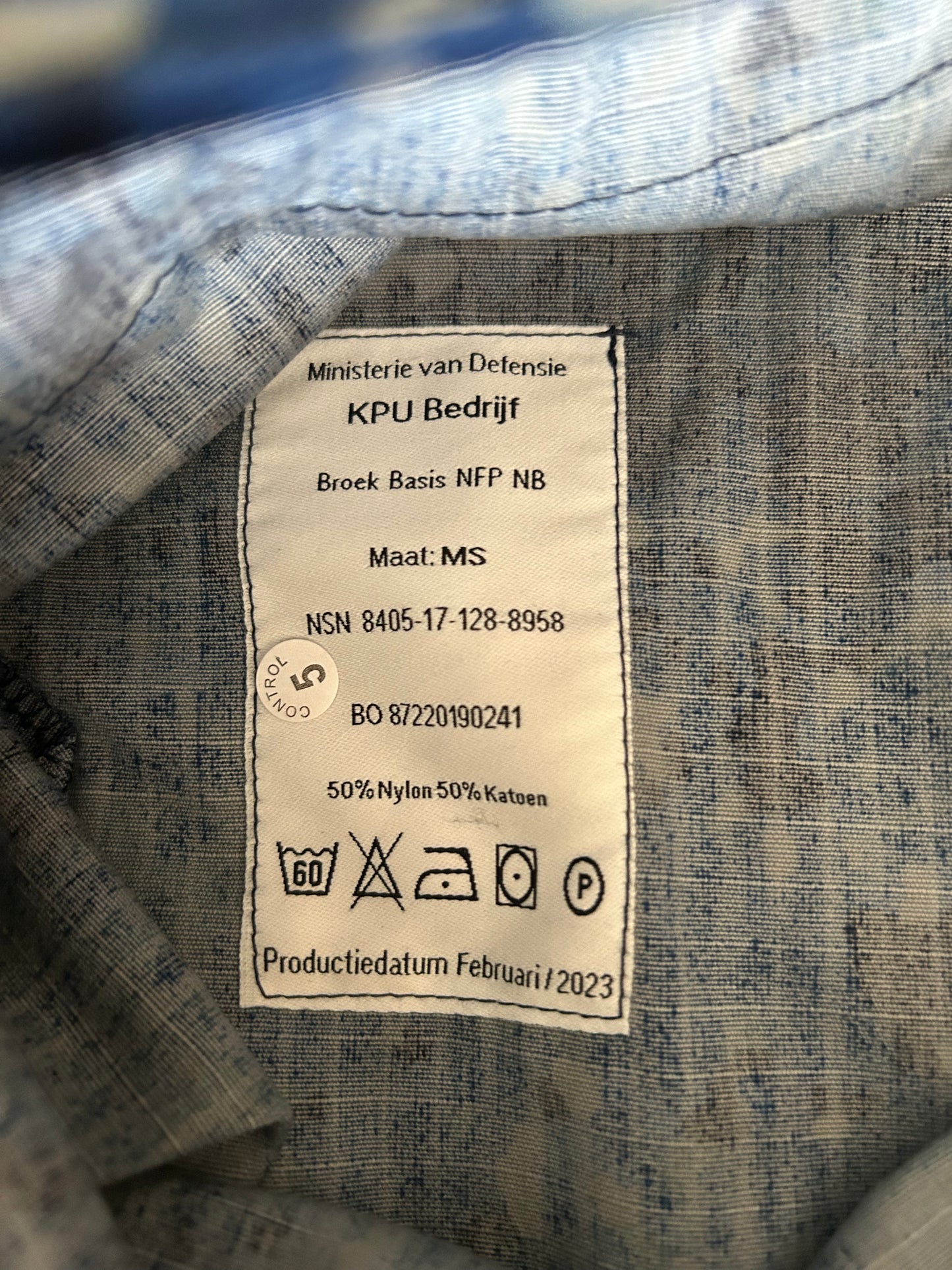 Dutch NFP Navy Pants