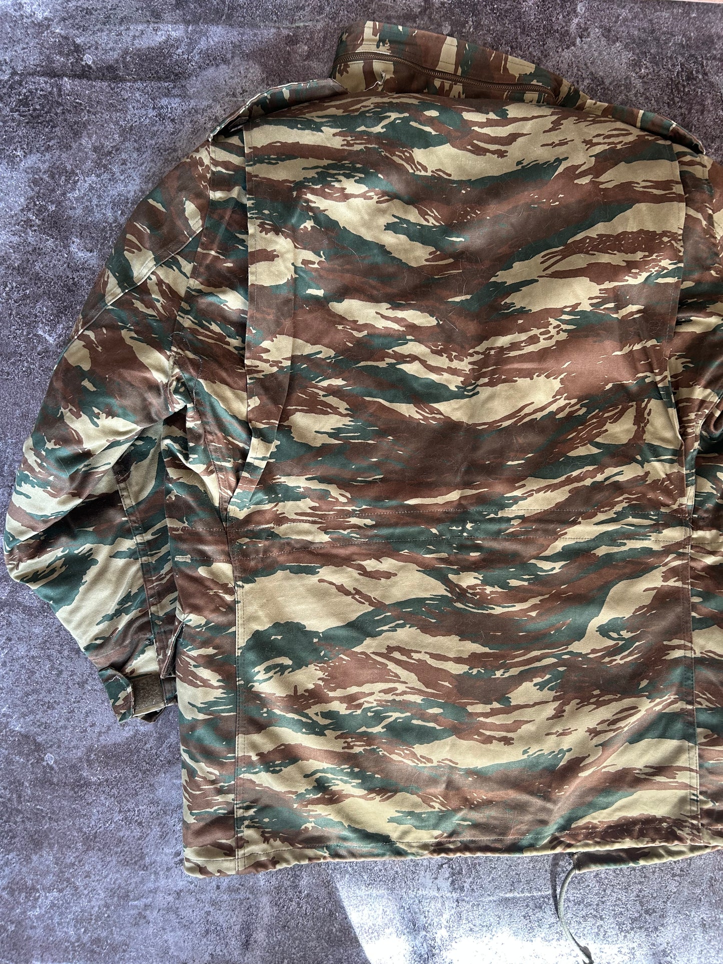 Greek Lizard Parka with Liner + Bonus Cat Pic