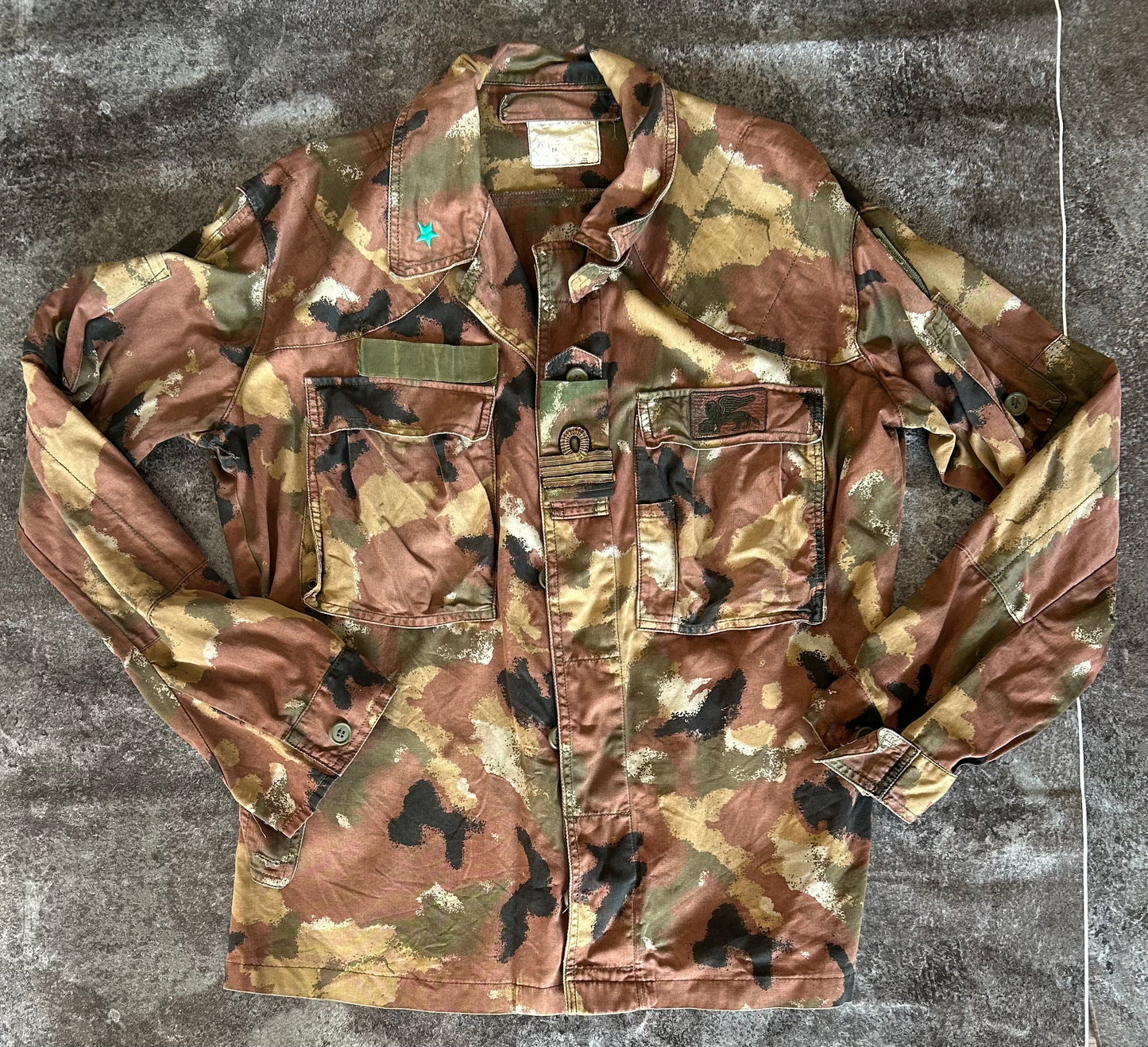 Italian Battaglione San Marco Shirt with Rare Patch