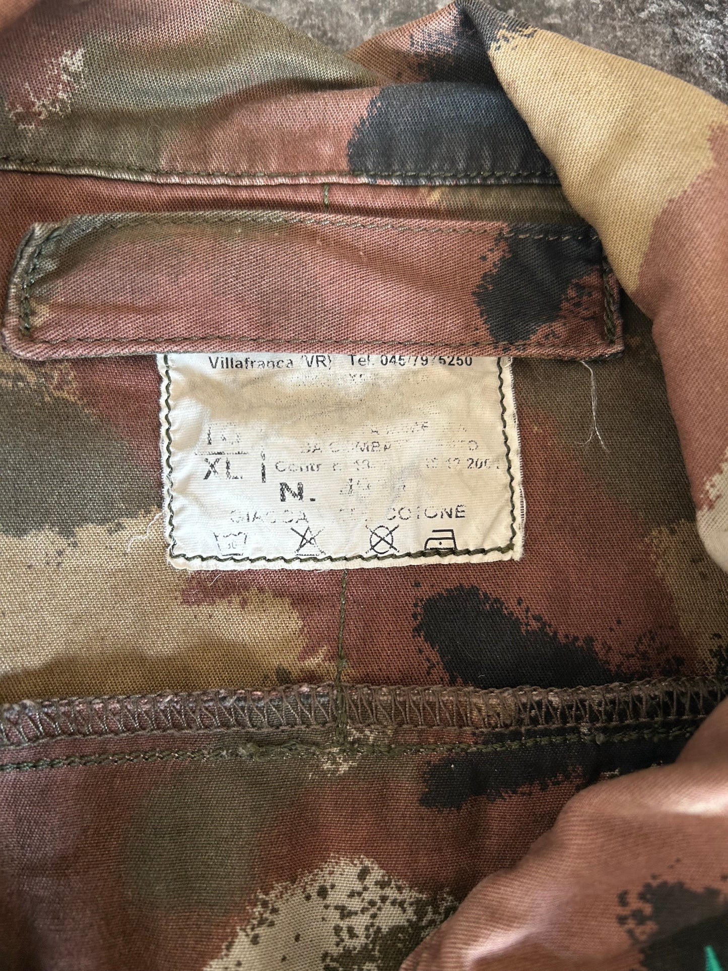 Italian Battaglione San Marco Shirt with Rare Patch