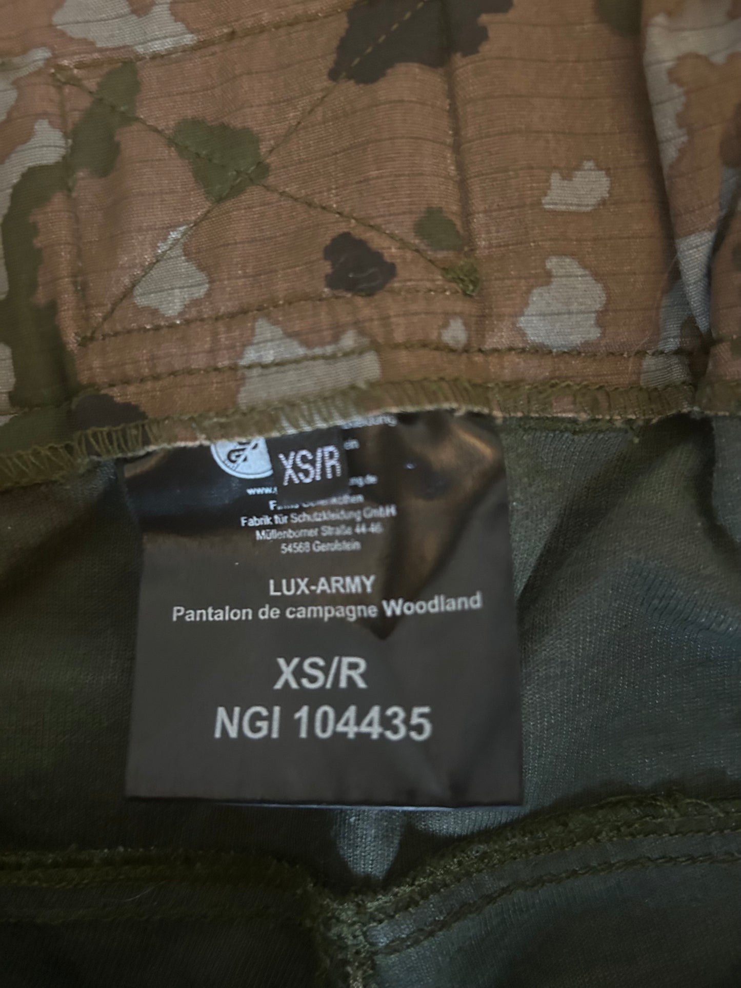 M2011 Combat Pants Original - As New