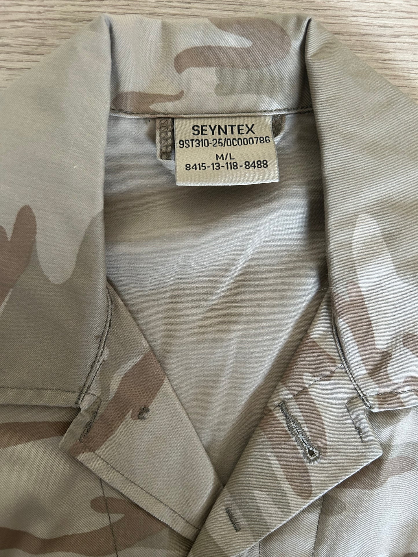 Belgian Jigsaw Desert Shirt