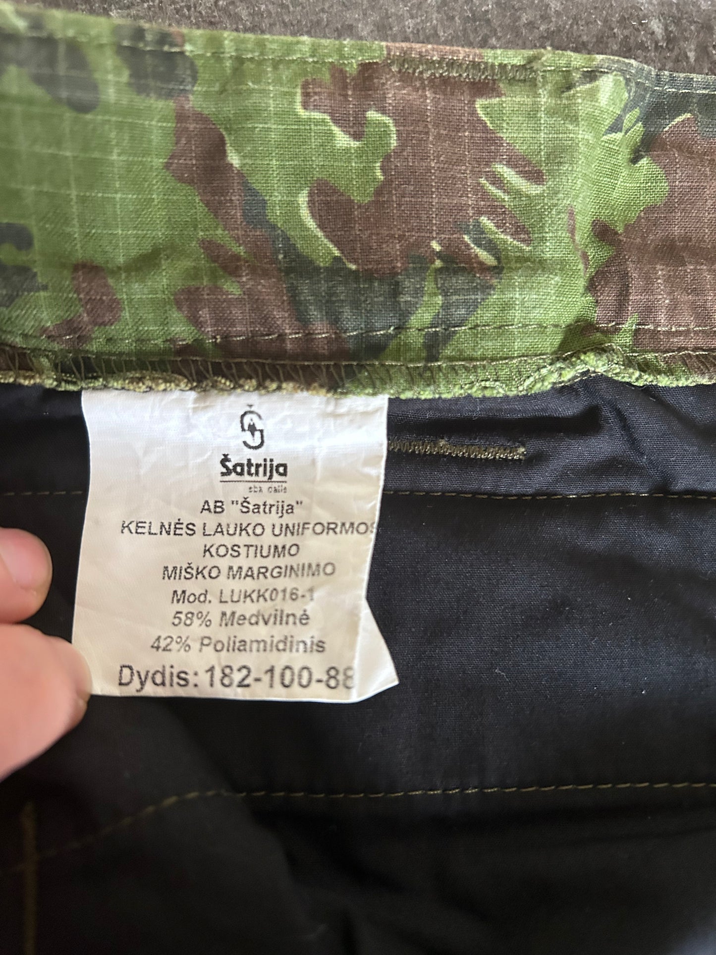 Lithuanian M05 Miško Pants