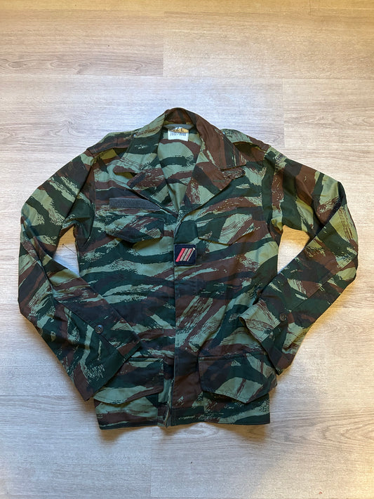 French Lizard Shirt with Insignia - Small