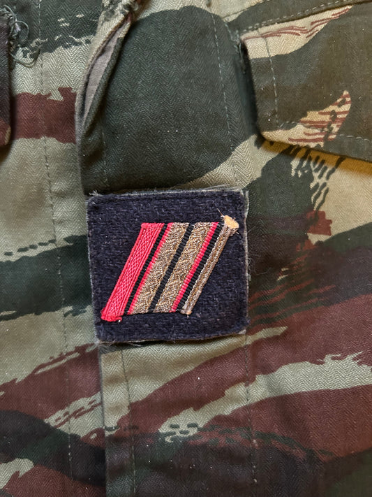 French Lizard Shirt with Insignia - Small