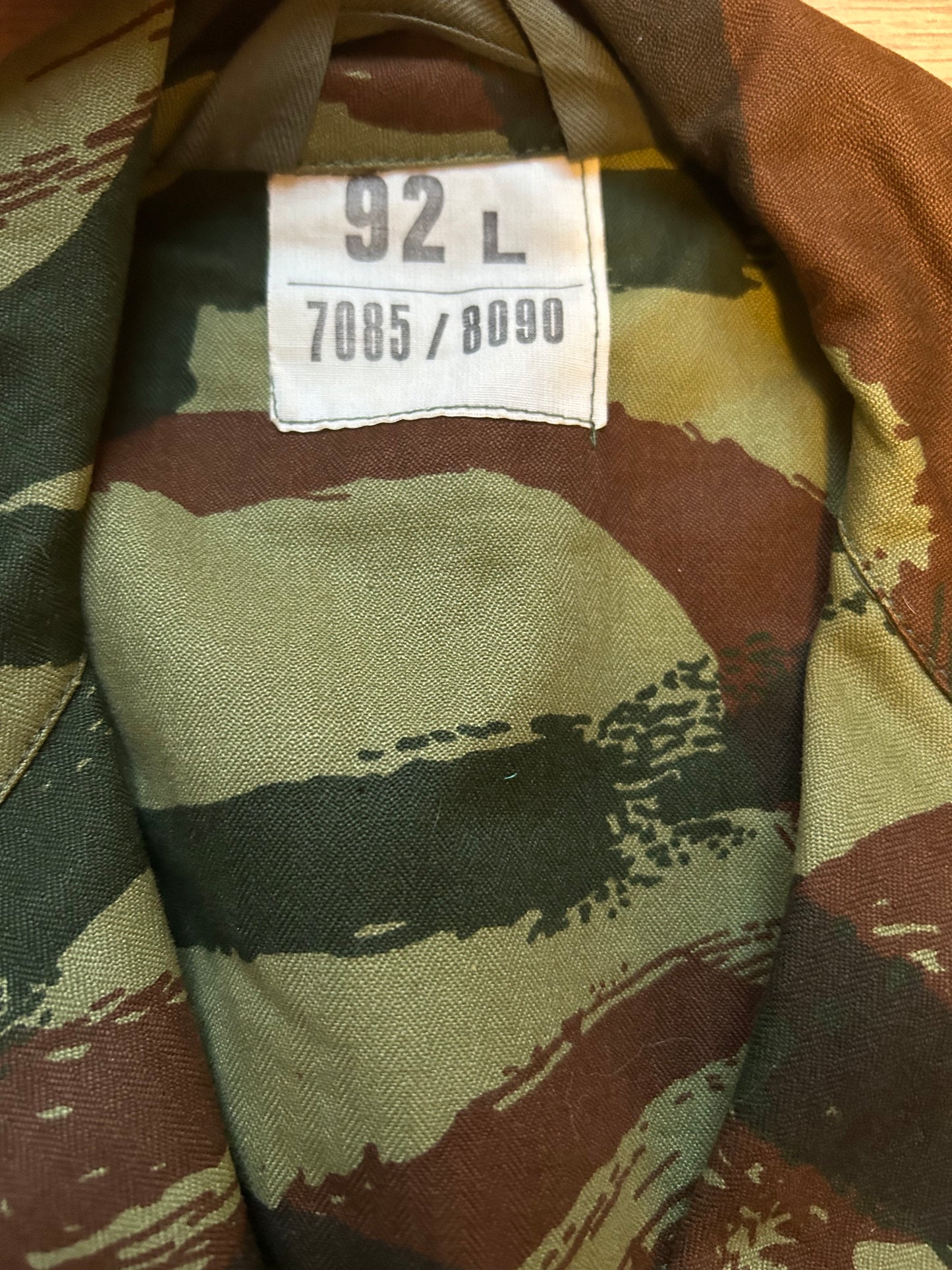 French Lizard Shirt with Insignia - Small