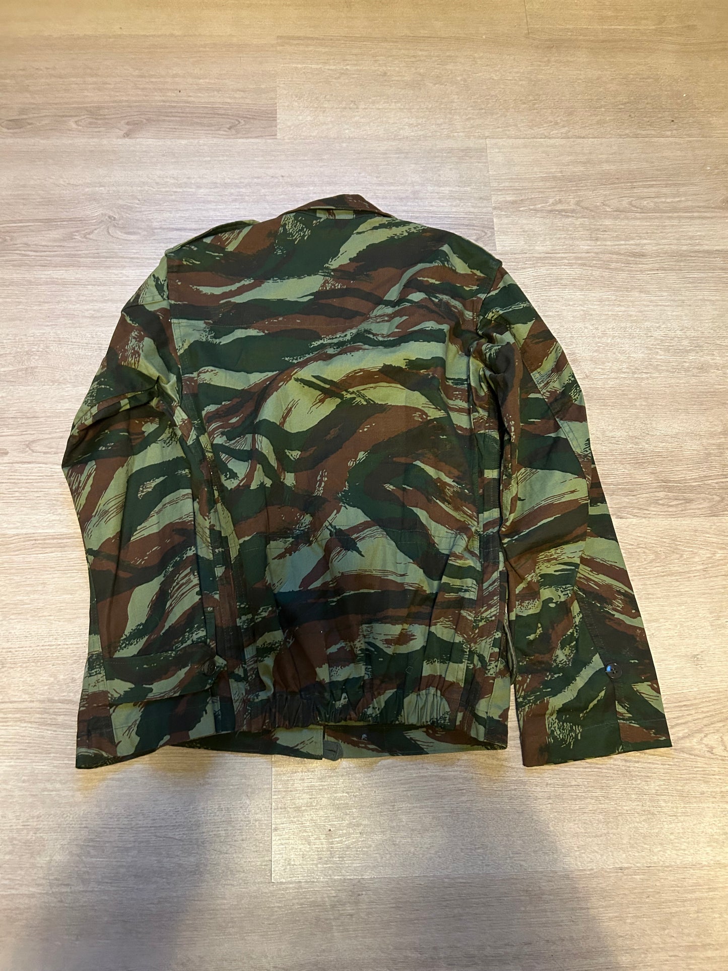 French Lizard Shirt with Insignia - Small