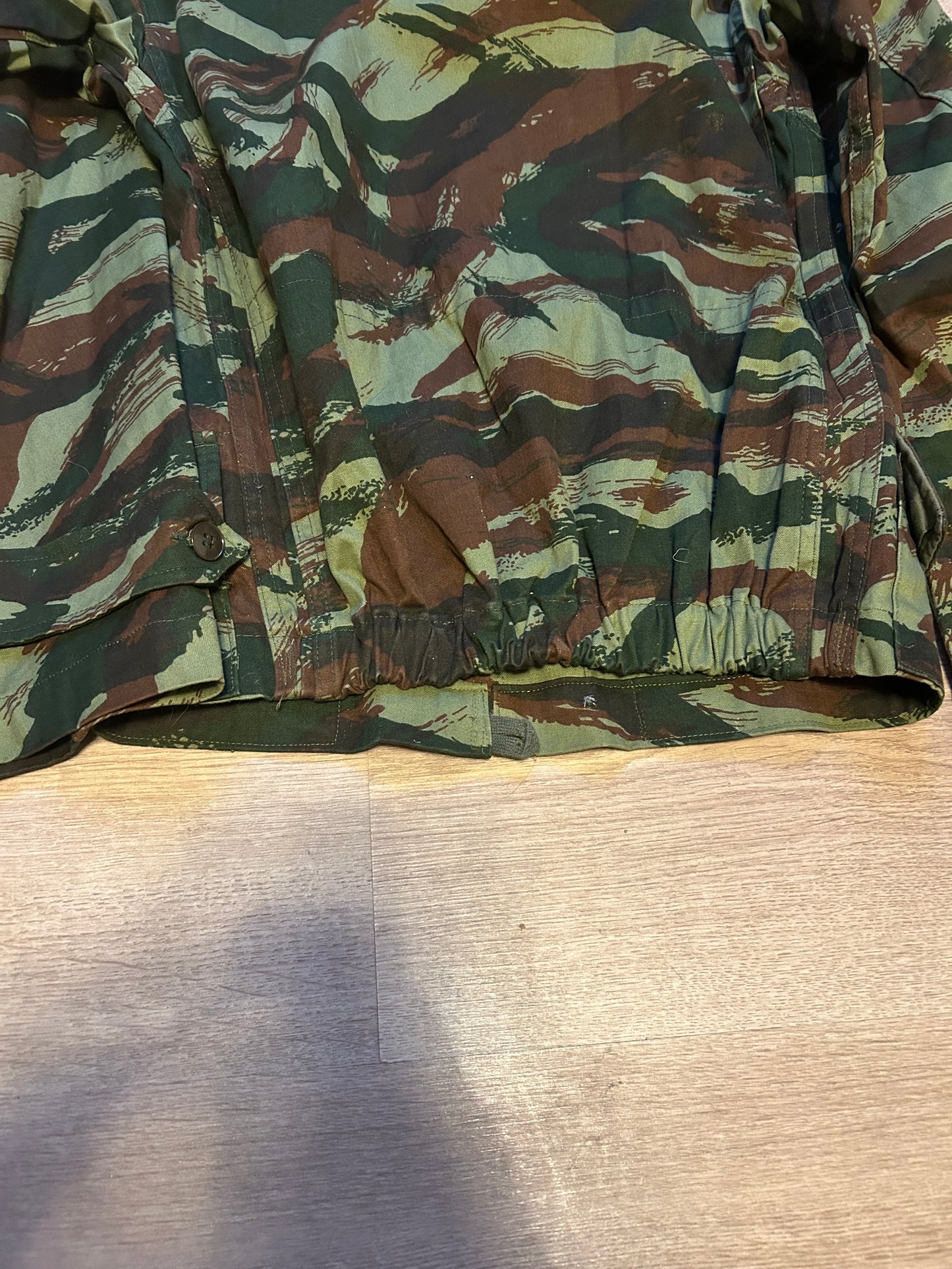 French Lizard Shirt with Insignia - Small