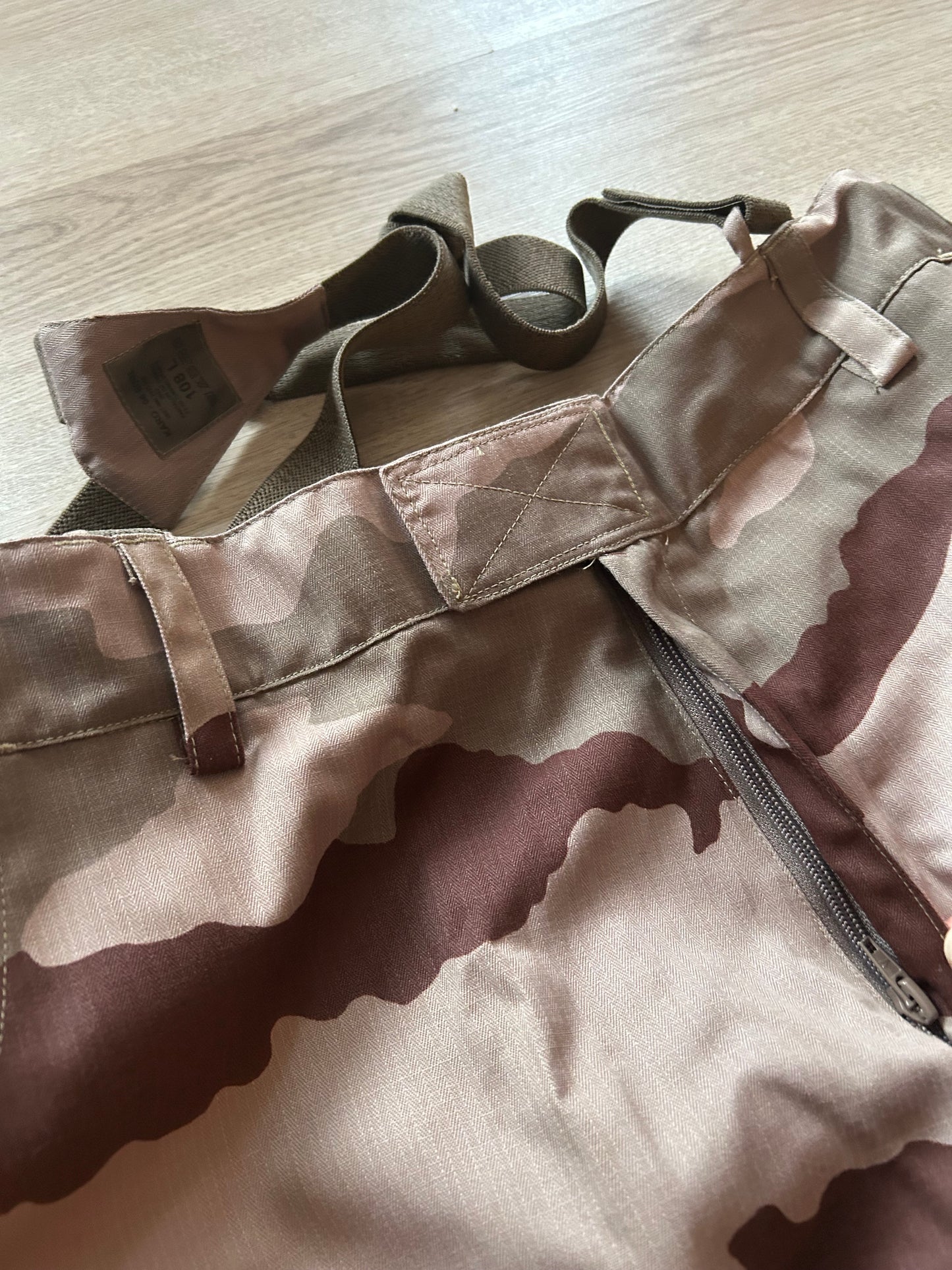 French Daguet Desert Pants with Suspenders