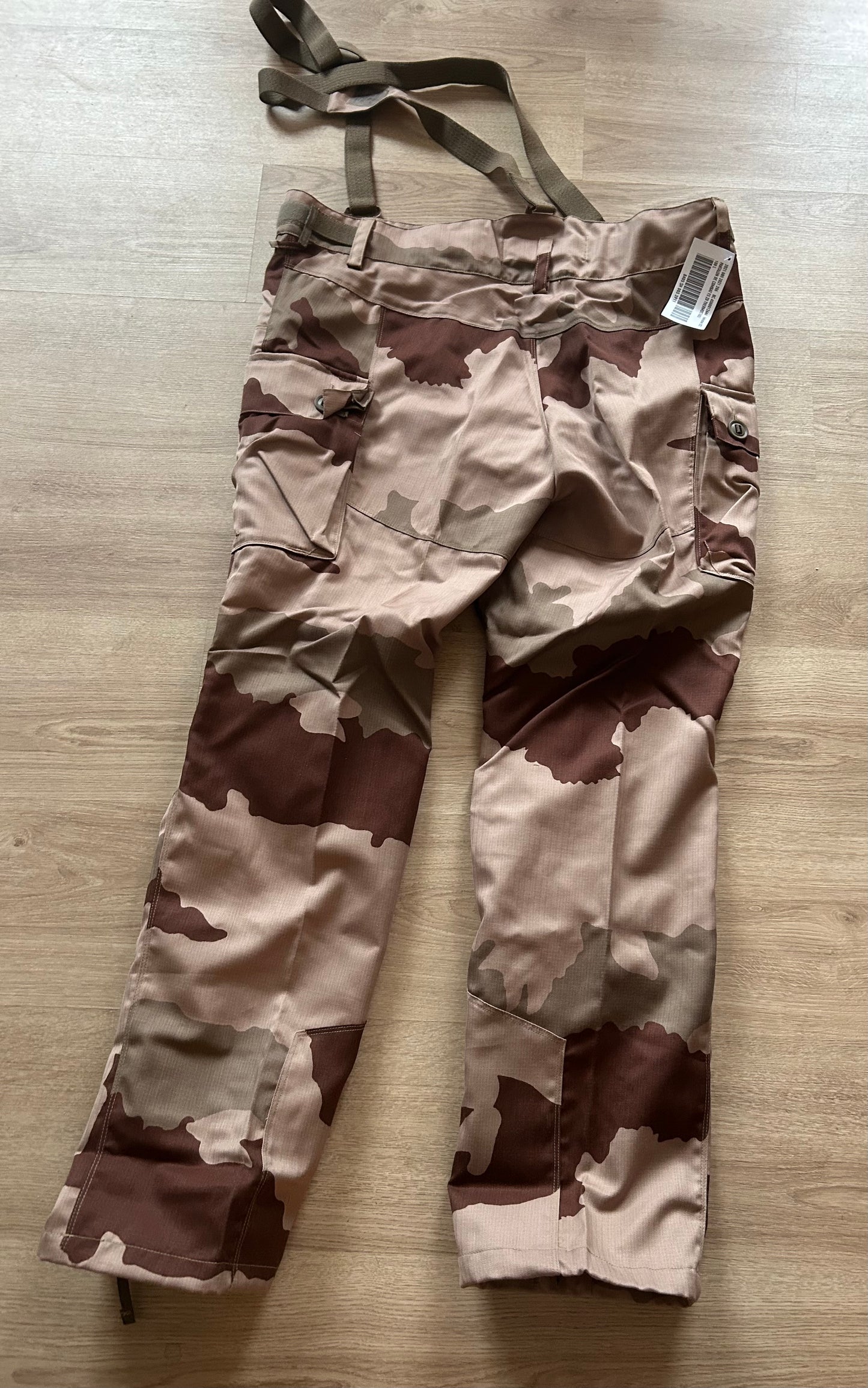 French Daguet Desert Pants with Suspenders