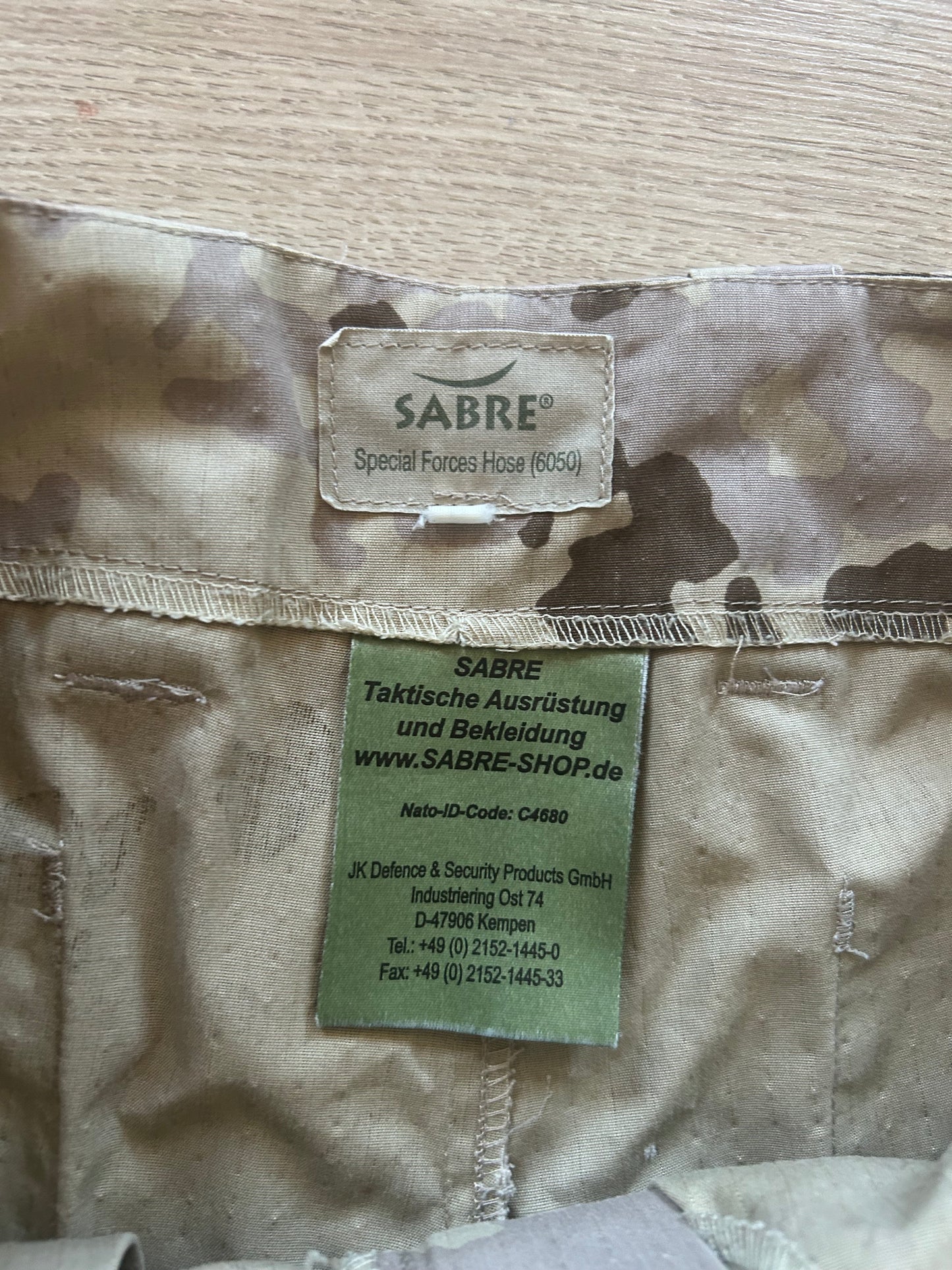 German Wüstentarn Pants